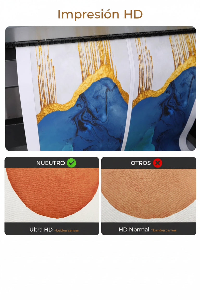 Póster decorativo "Un Café Con Leche"